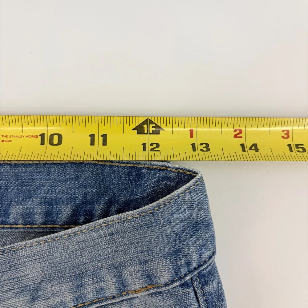 Homme +‎ Femme Light Wash Skinny Jeans Size 26 Blue Denim Stretch Streetwear
